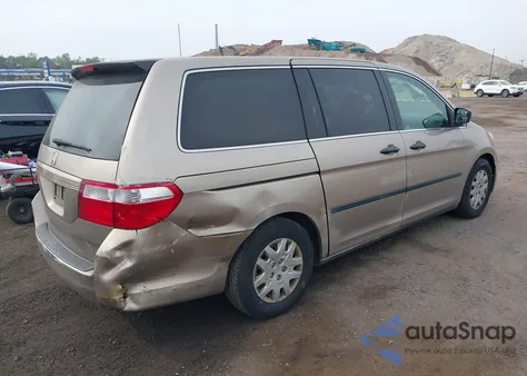 2007 Honda Odyssey Lx from USA, damaged, VIN 5FNRL38267B127031
